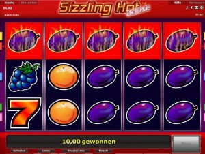 sizzling hot slot